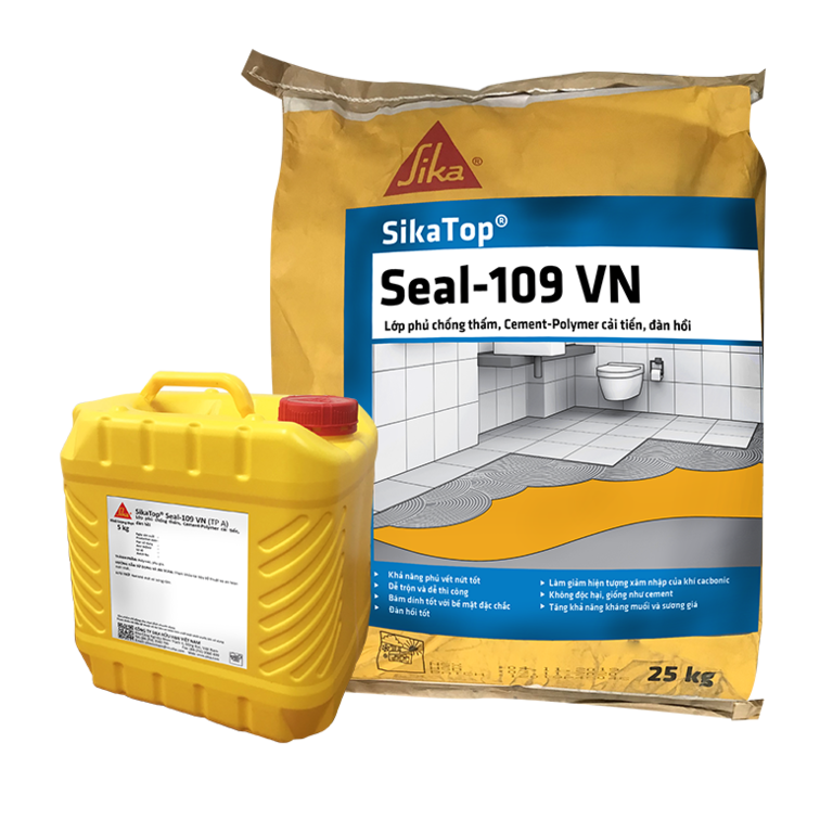 Vữa chống thấm Sikatop Seal 109 bộ 15kg
