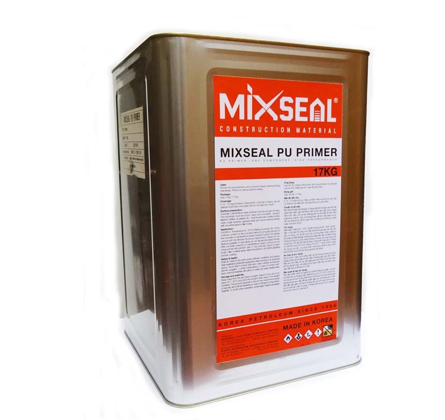 Chất quét lót dạng lỏng Mixseal PU Primer thùng 17kg