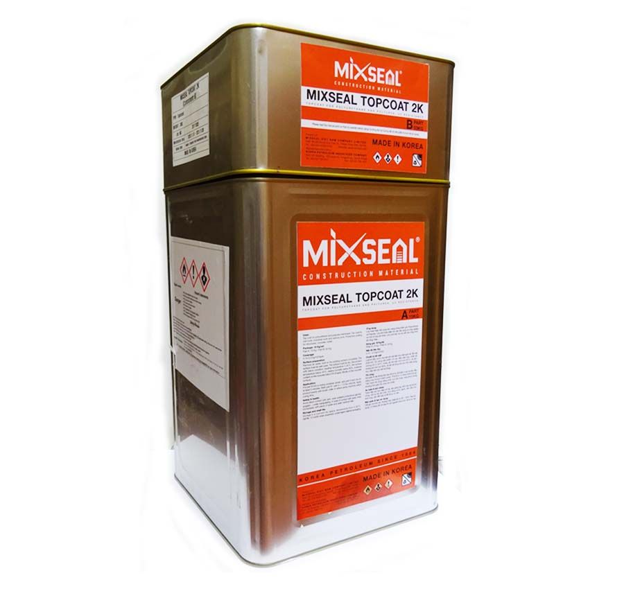 Mixseal Topcoat 2K - Lớp phủ bảo vệ kháng UV-Bộ 18 kg